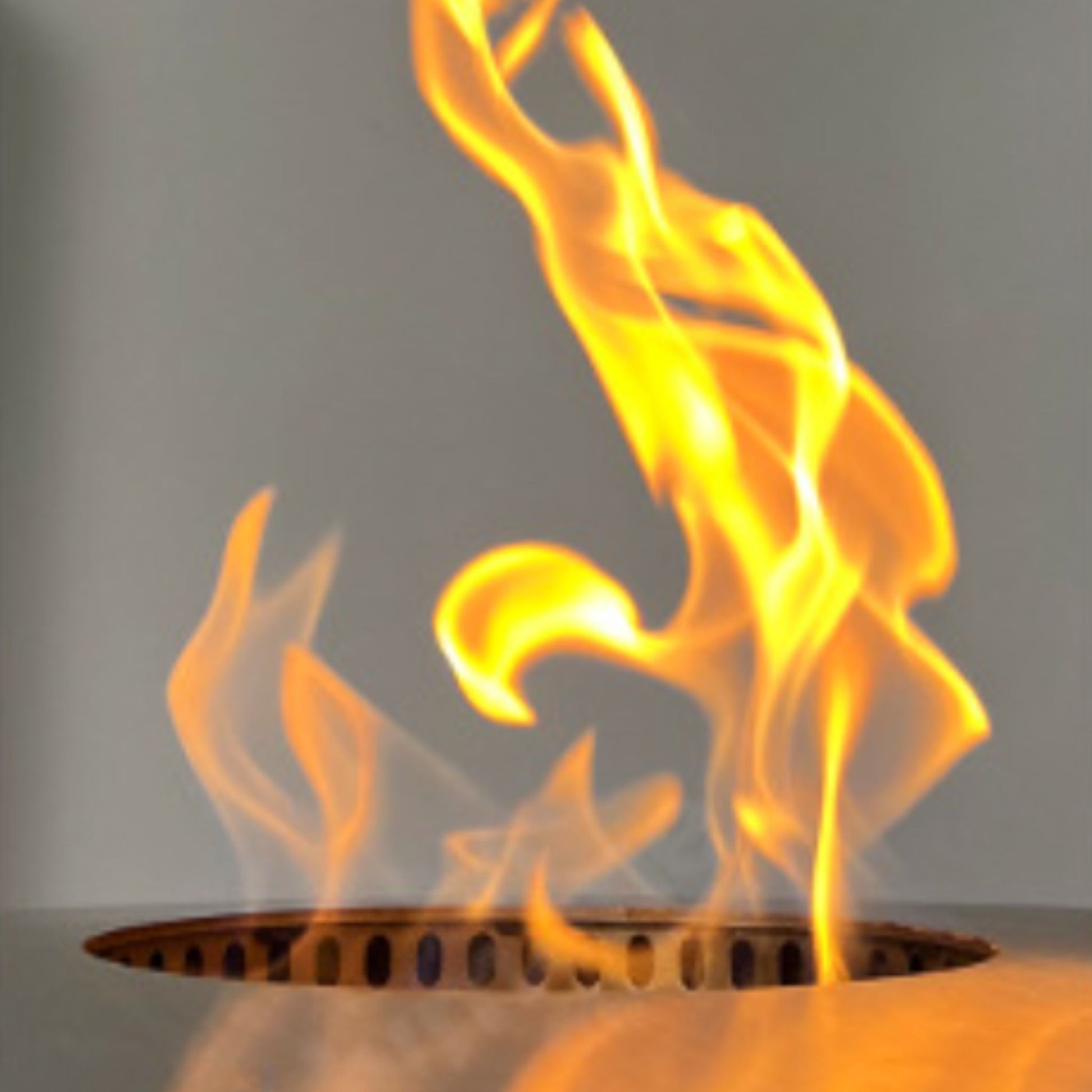 60cm Round Black Ethanol Burner
