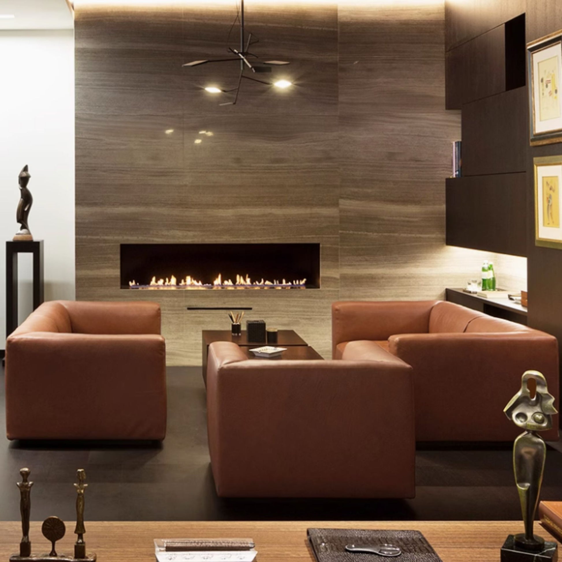 1.2m Silver Ethanol Burner