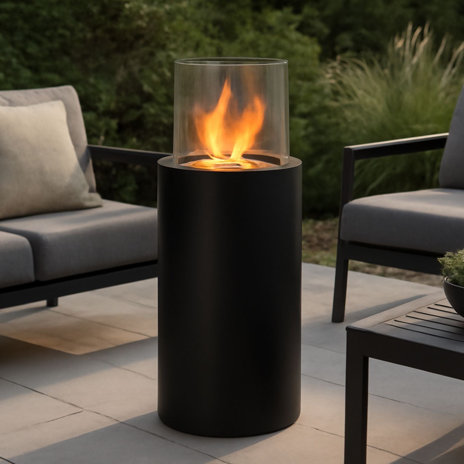 Elba Freestanding Fireplace White
