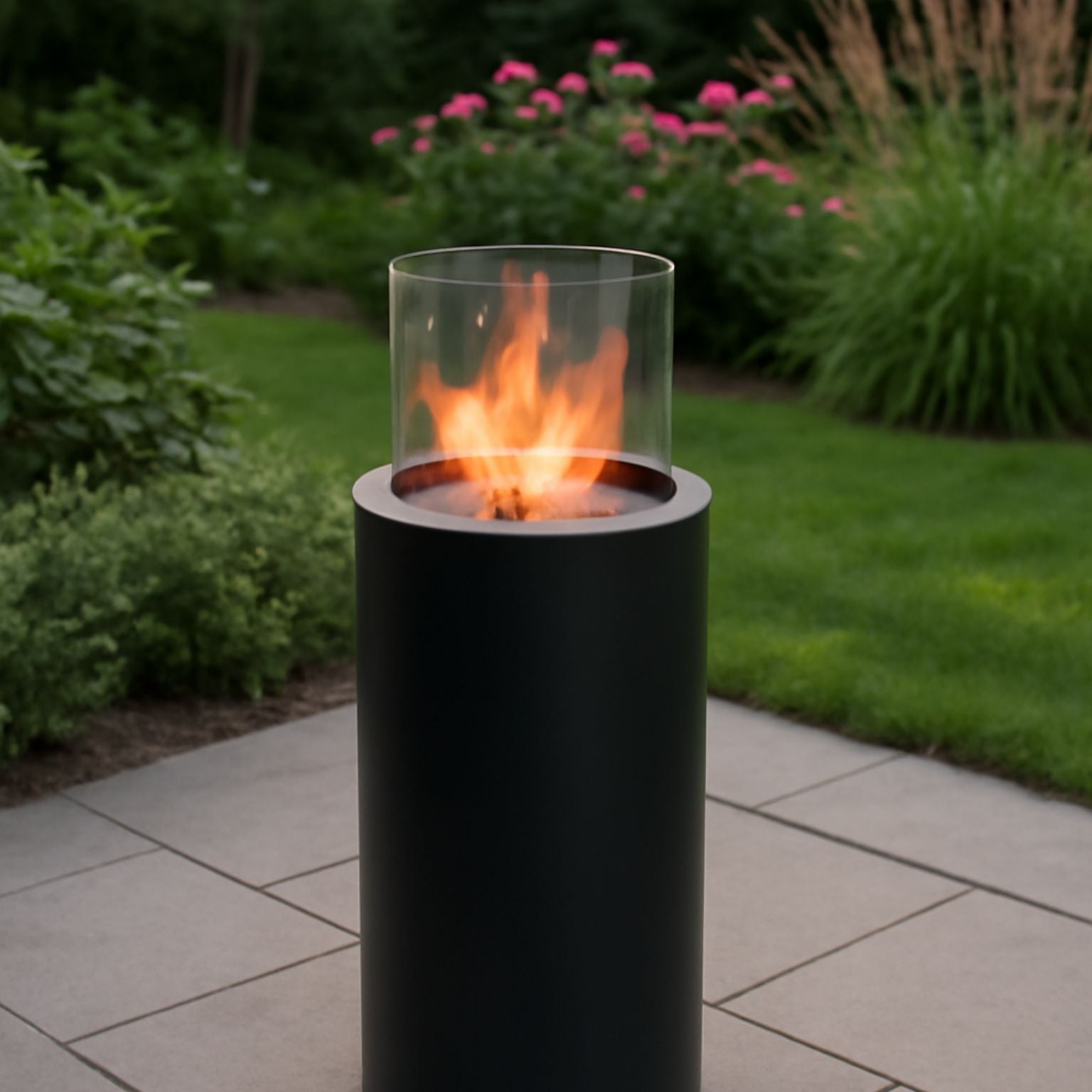 Elba Freestanding Fireplace White