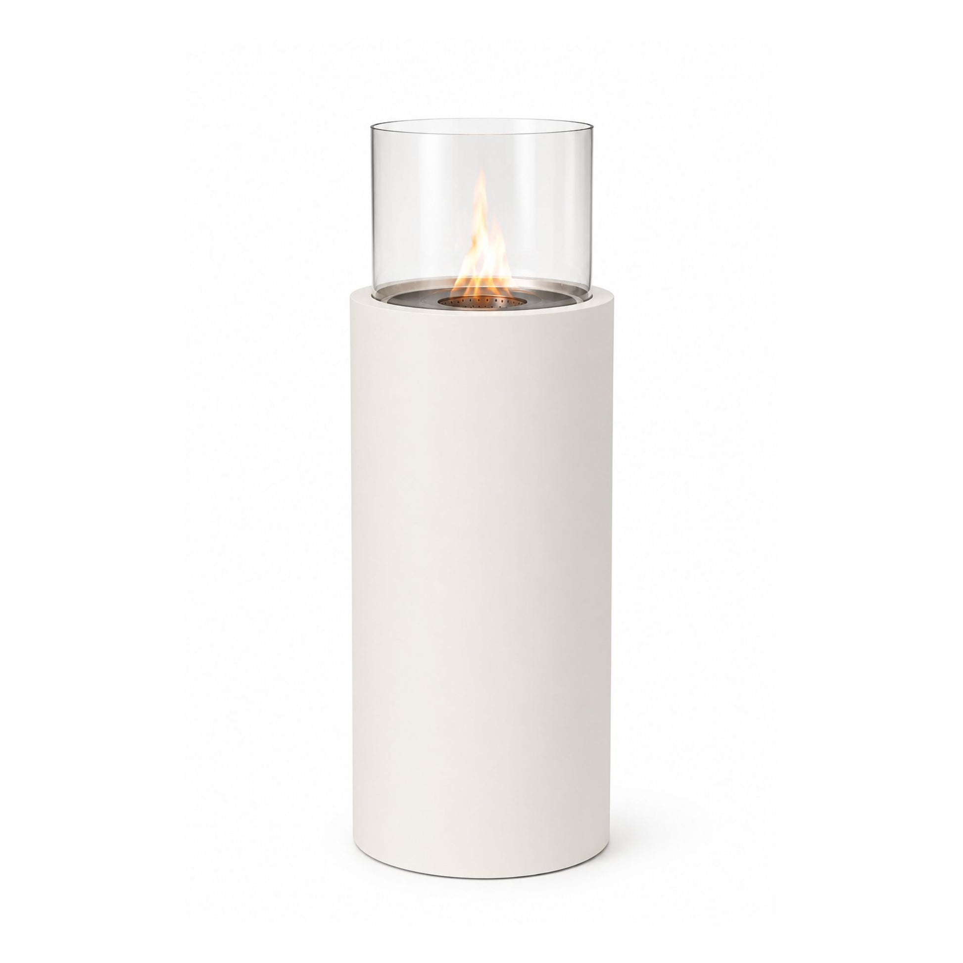 Elba Freestanding Fireplace White