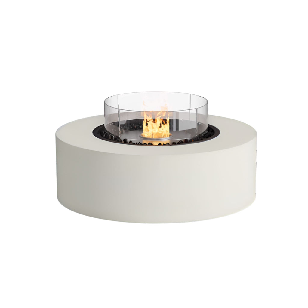 0.8m Oslo Fire Table Grey