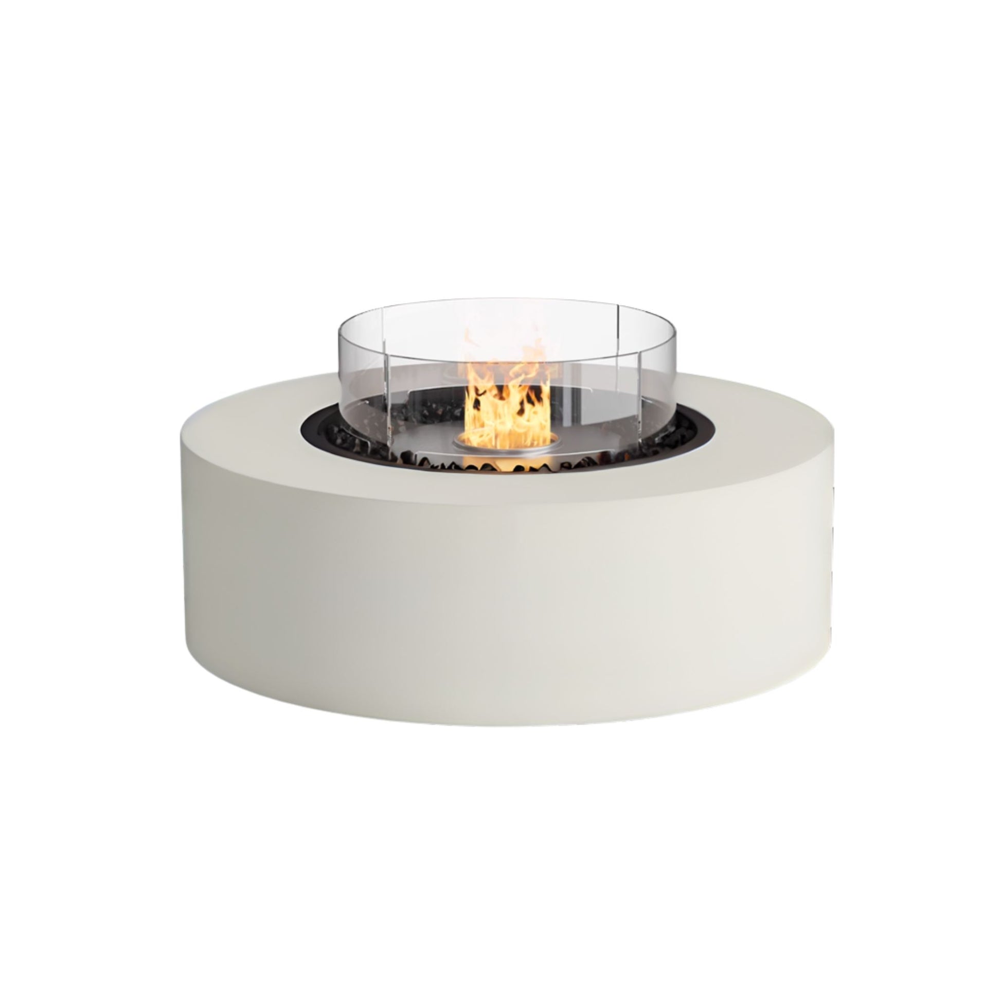 0.8m Oslo Fire Table Grey