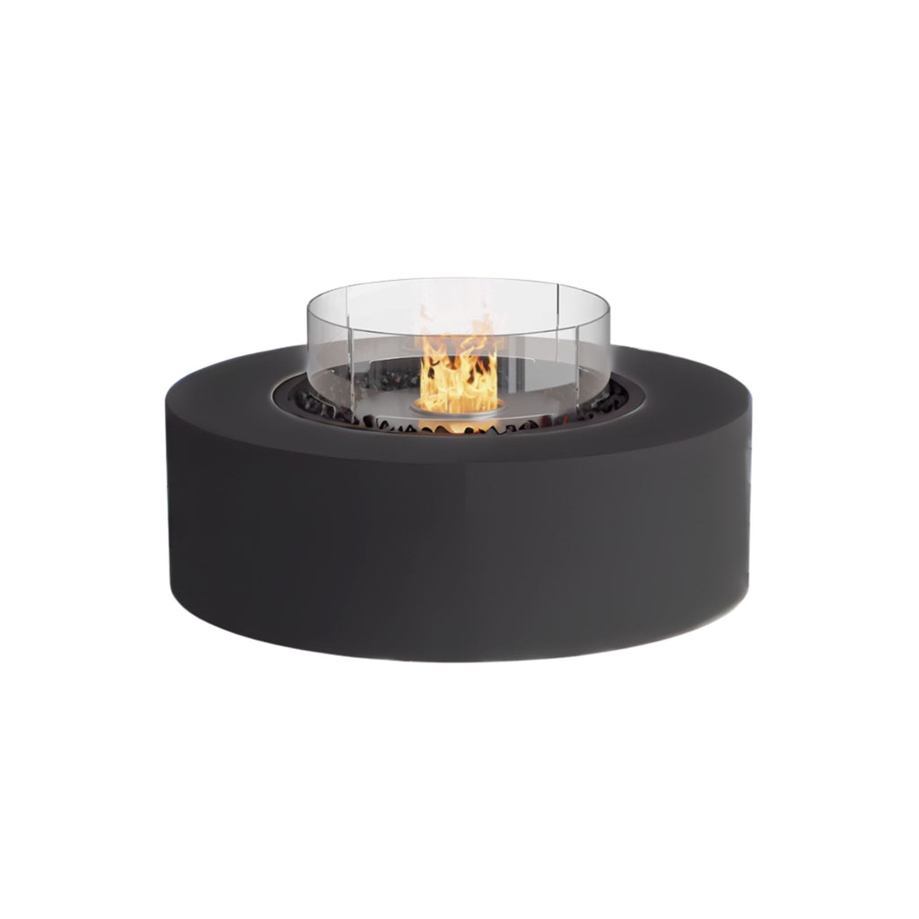 0.8m Oslo Fire Table Grey