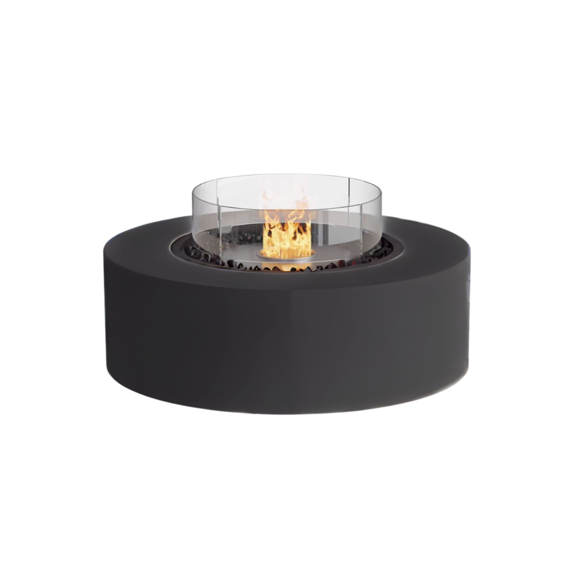 0.8m Oslo Fire Table Grey