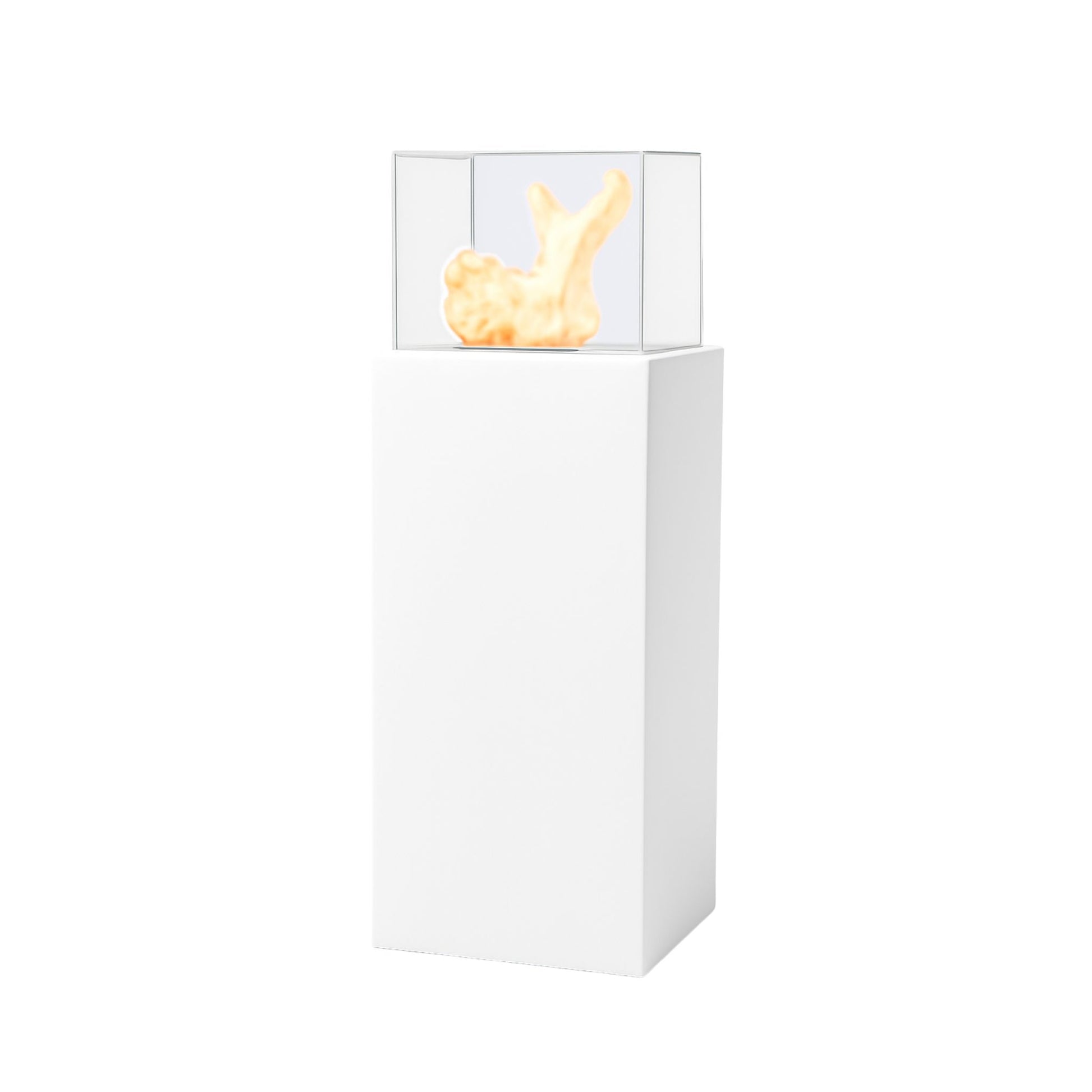 Allia Freestanding Fireplace Black